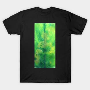 Tall Leaf Spine Painting T-Shirt